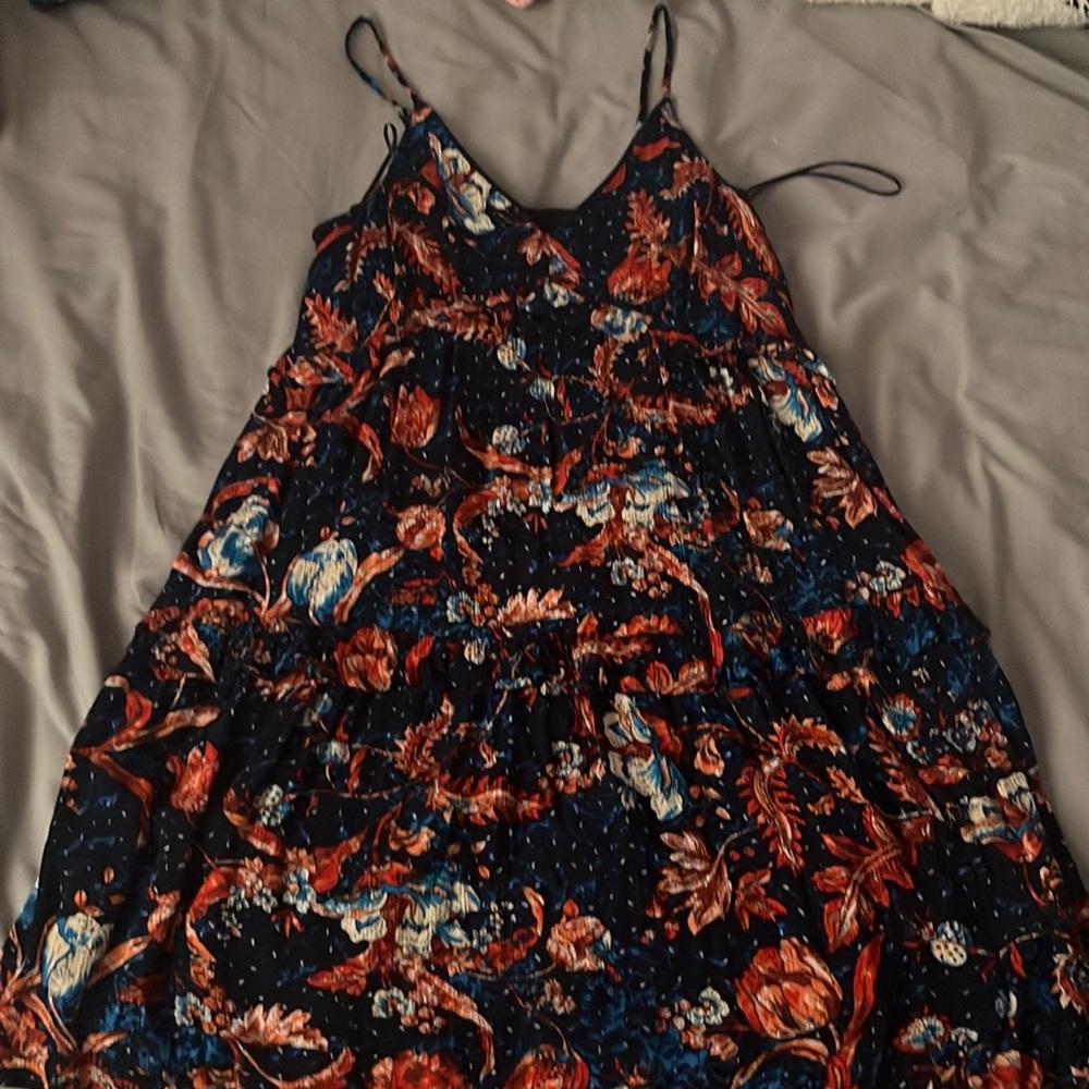 Right above the knee dress. Summer dress